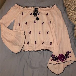 Off the shoulder Shirt
